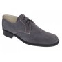 Pantofi barbati eleganti din piele naturala intoarsa bleumarin P34BLMVEL